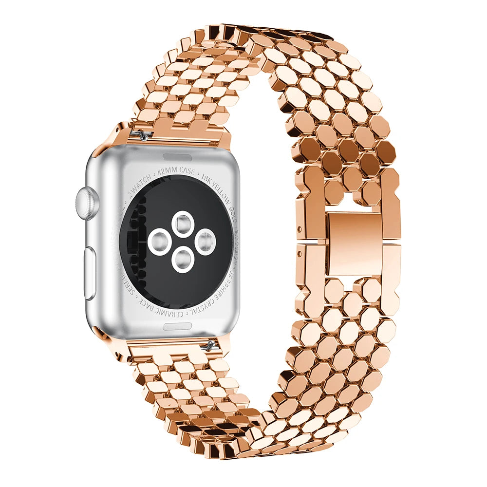 Valentina Link – Gold Plated Apple Watch Strap