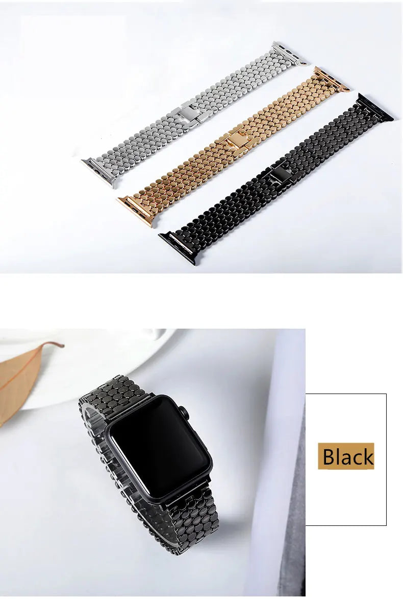 Valentina Link – Gold Plated Apple Watch Strap