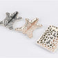Eloise Safari - Elegant Hand Painted Zebra Jewelry Holder