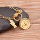 Lunivya Charm – Evil Eye & Moon Zircon Necklace