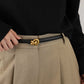 Celestia Knot – Elegant Leather Waist Belt