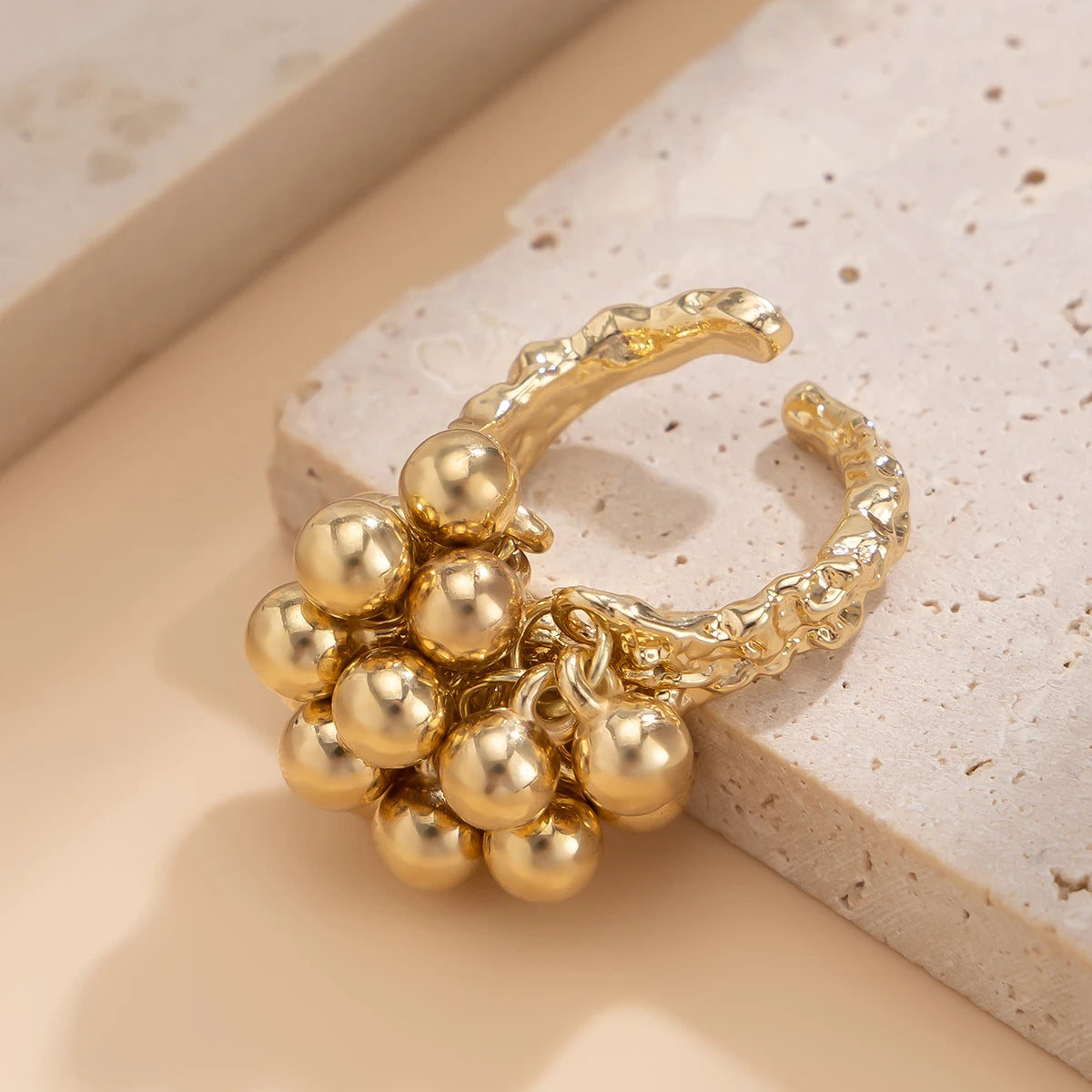Ophelia Bloom – Rose Gold Floral Women’s Ring