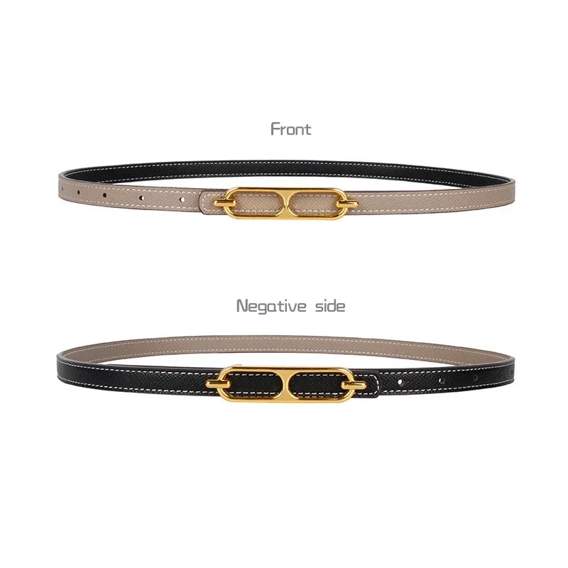 Aurora Loop – Designer Women’s Leather Belt