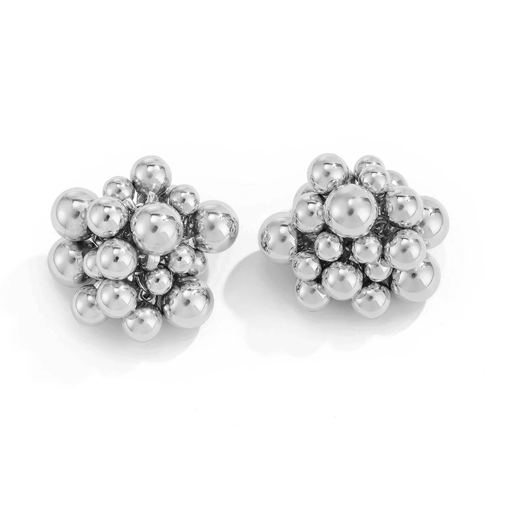 Aurora Prism – Geometric Beaded Earrings