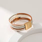 Seraphina Charm - Multi Layer Handmade Leather Bracelet