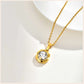 Éclat Nova – Modern Geometric Zircon Pendant