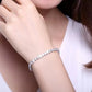 Zircona Luxe – 4mm Gold & Silver Tennis Bracelet