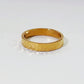 Isola Shine - Hammer Finish Gold Ring