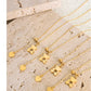 Auribear Charm – Gold-Plated Hollow Bear Necklace