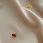 Calista Berry – Cherry Pendant Necklace