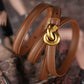 Celestia Knot – Elegant Leather Waist Belt