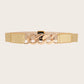 Isolde Radiance – Elastic Gold Chain Waist Belt