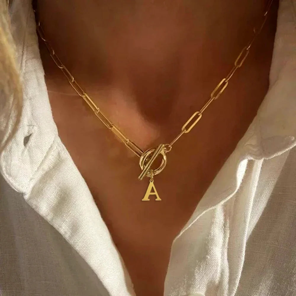 Calista Luster – A–Z Personalized Necklace