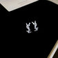 Althea Chic – Minimalist Letter Earrings