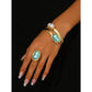 Luna Grace – Pearl Ring & Bracelet Set