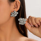 Aurora Prism – Geometric Beaded Earrings
