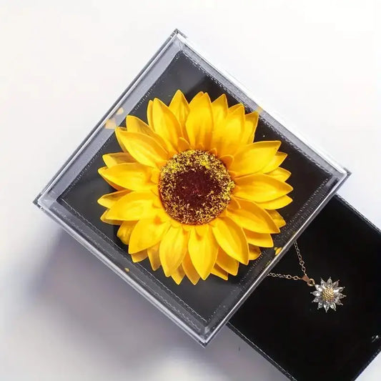 Elegant Sunflower Box for Her