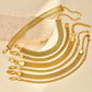 Aurielle Weave – 18K Gold Plated Mesh Bracelet