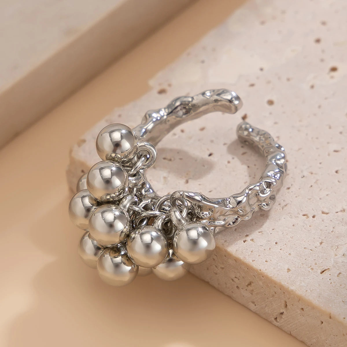 Ophelia Bloom – Rose Gold Floral Women’s Ring
