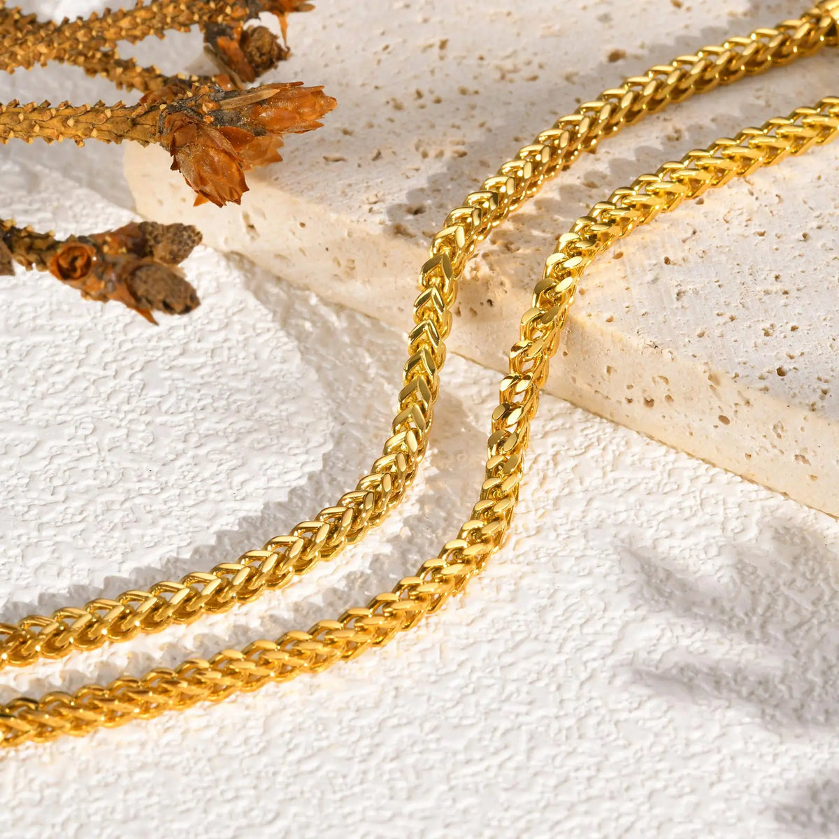Gildra Link – Square Keel Chain Bracelet