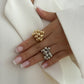 Ophelia Bloom – Rose Gold Floral Women’s Ring