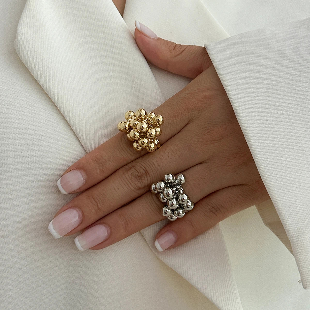 Ophelia Bloom – Rose Gold Floral Women’s Ring