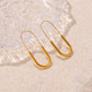 Lunaris Pin – 18K Gold Minimalist Hoop Earrings
