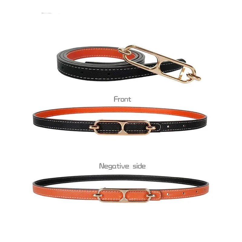 Aurora Loop – Designer Women’s Leather Belt