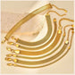 Aurielle Weave – 18K Gold Plated Mesh Bracelet