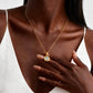 Éclat Nova – Modern Geometric Zircon Pendant