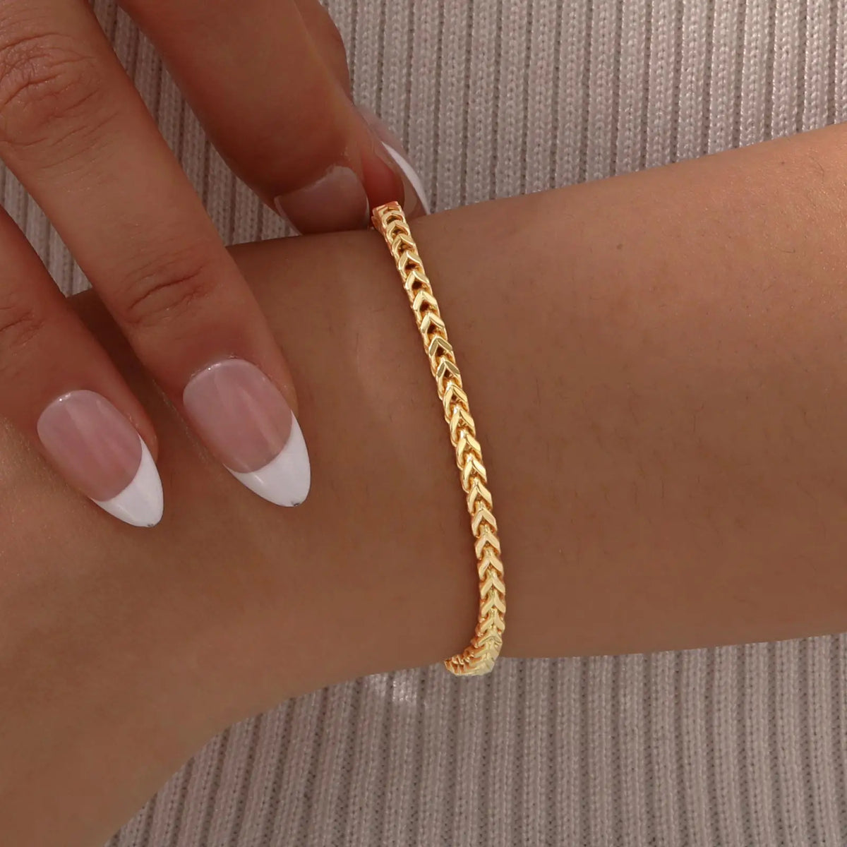 Gildra Link – Square Keel Chain Bracelet