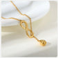 Eterna Drop – Infinite Love Y-Choker Necklaces