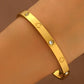 Fortuné Gleam – Vintage Clover Chain Bracelet Trio