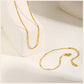 Serpella Glow – Gold-Plated Snake Bead Bracelet