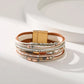 Seraphina Charm - Multi Layer Handmade Leather Bracelet
