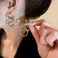 Lorelei Shine – V-Shaped Light Luxury Earrings