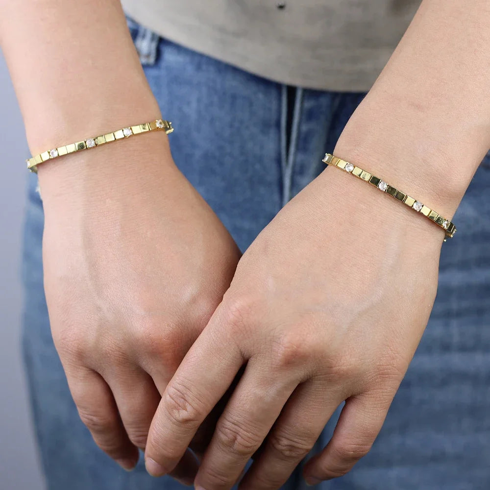 Amara Shine – 3mm Elegant Tennis Chain