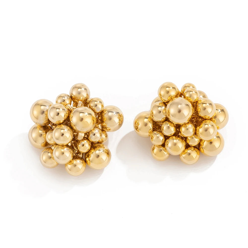Aurora Prism – Geometric Beaded Earrings