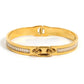 Aurielle Glint – Gold-Plated Diamond Inlay Bracelet