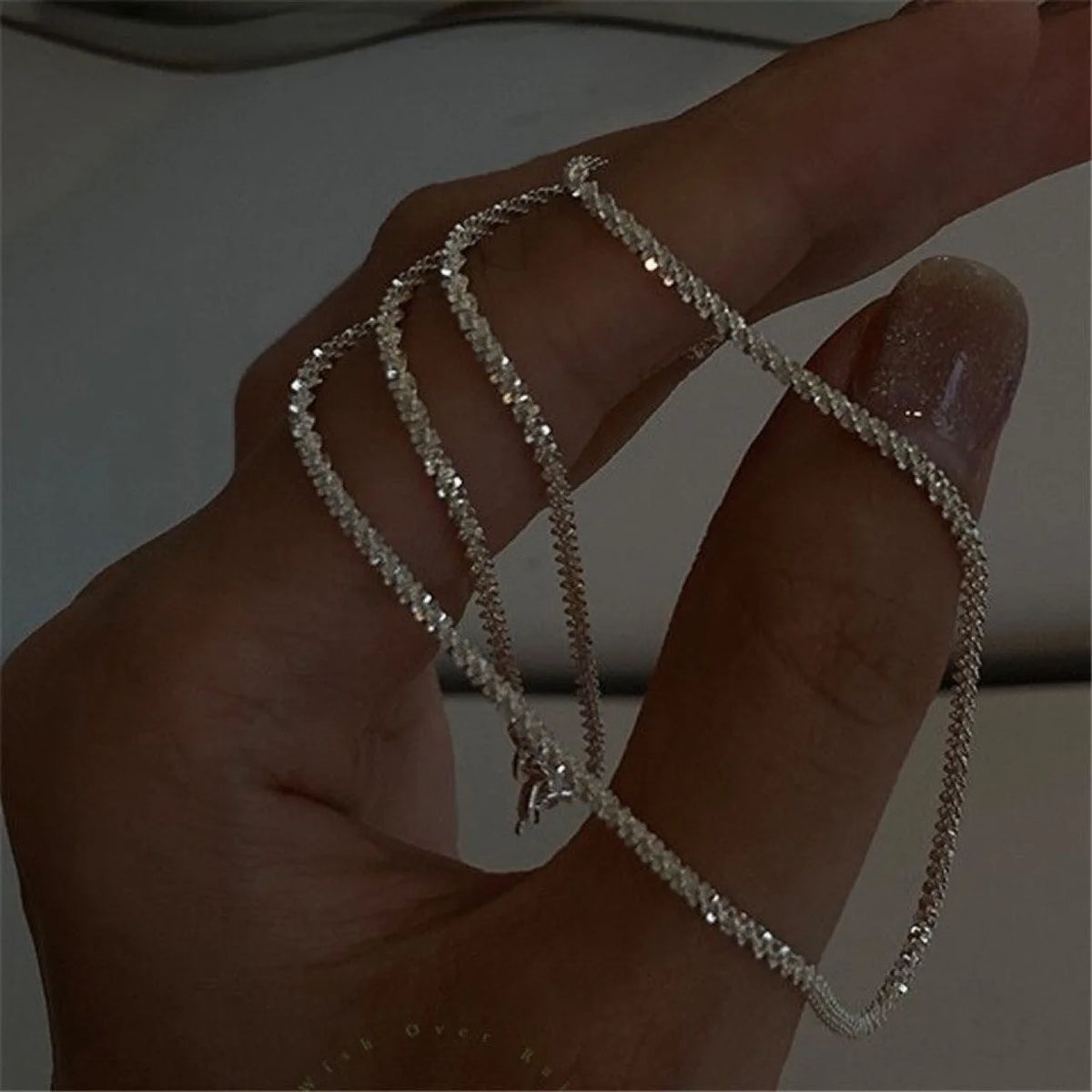 Celeste Shine – Silver Plated Necklace & Bracelet Set