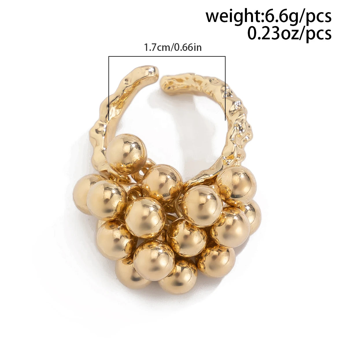 Ophelia Bloom – Rose Gold Floral Women’s Ring