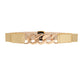 Isolde Radiance – Elastic Gold Chain Waist Belt