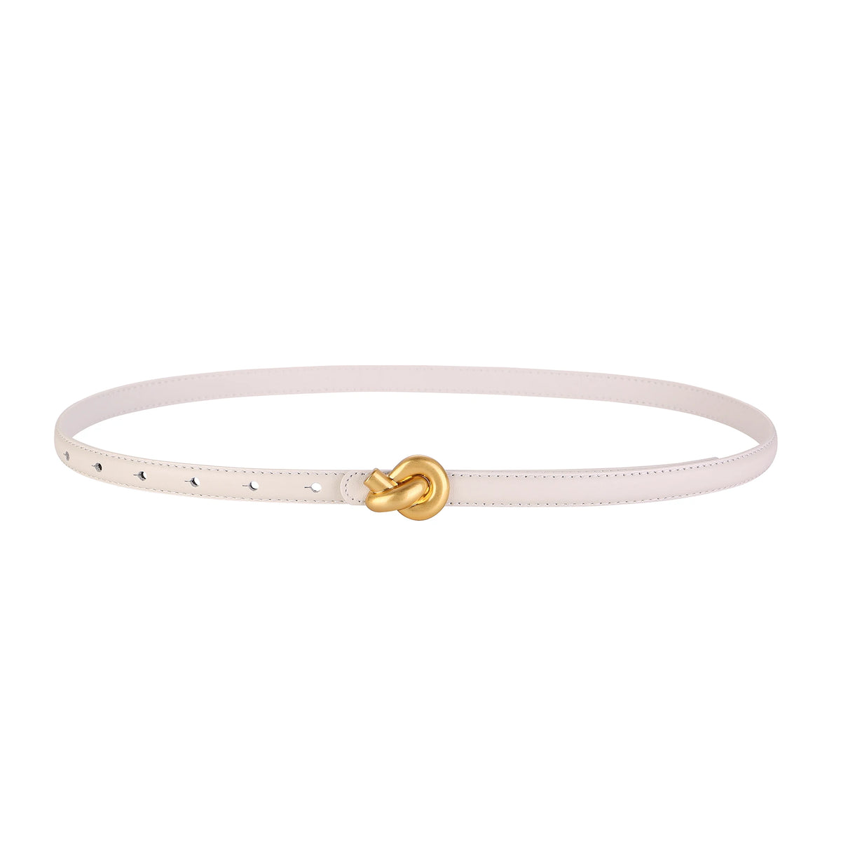 Celestia Knot – Elegant Leather Waist Belt
