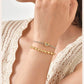 Lunessa Charm – Heart Rhinestone Layered Bracelet