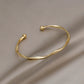 Felicity Aura – Luxury Minimalist Charm Bangle