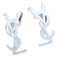 Althea Chic – Minimalist Letter Earrings