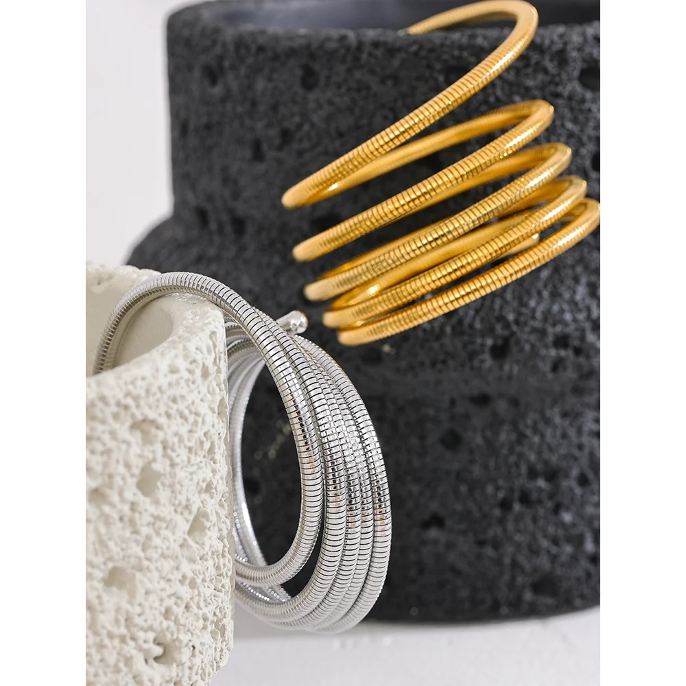Arden Flex – Elastic Multi-Layer Steel Bracelet