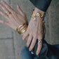 Lunara Bold – Minimalist Four-Layer Cuff Bracelet