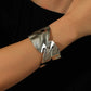 Evangeline Spark – Glossy Gold & Silver Bracelet