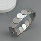 Serena Cascade - Elegant Steel Bracelet